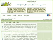 Tablet Screenshot of formation.lydia.es