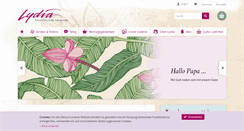 Desktop Screenshot of lydia.net